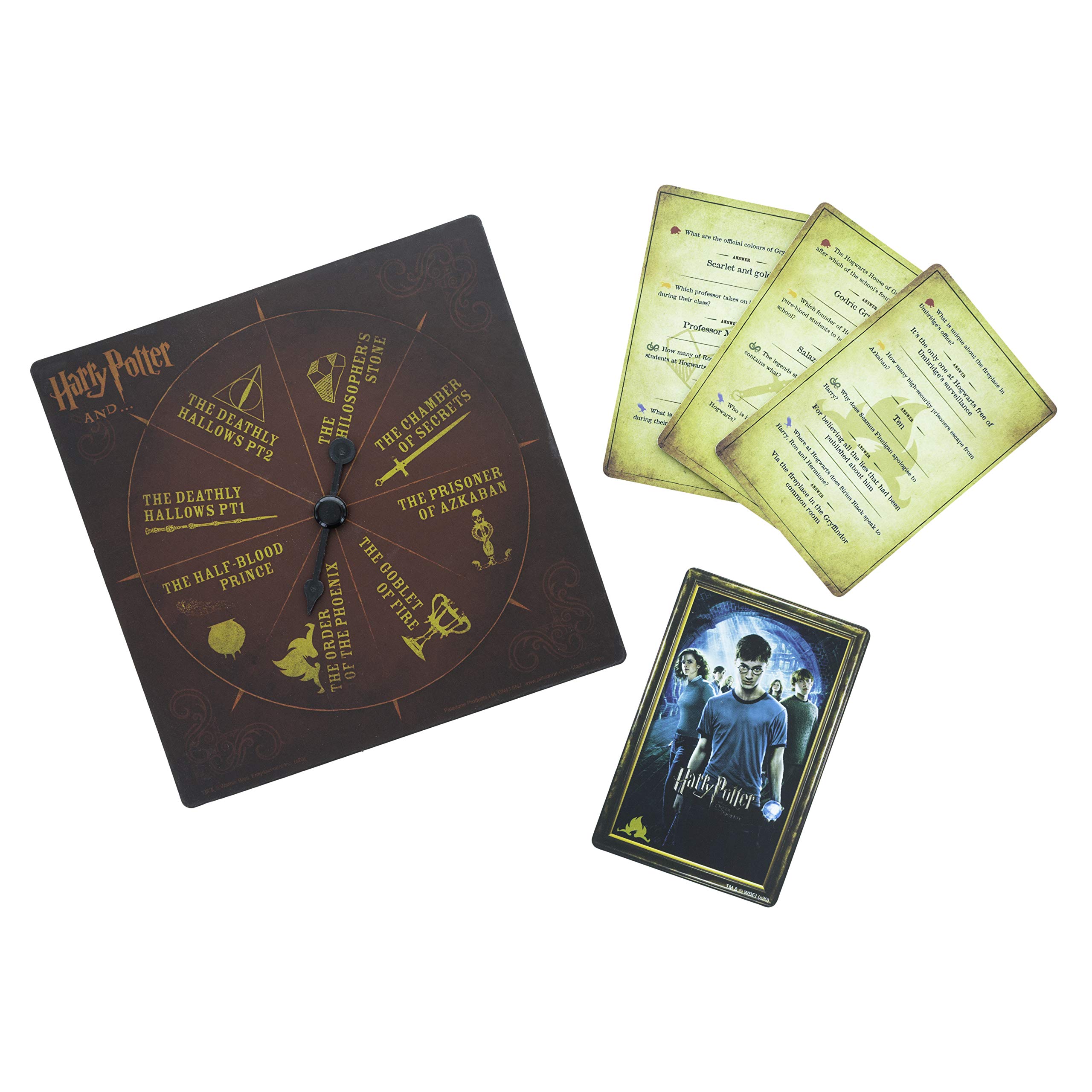 Paladone Harry Potter Le Quiz Ultime du Film - Jeu de Trivia Officiel avec 1600 Questions, Idéal pour Soirée en Famille, Cadeau pour Fans