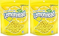 Vista 8 de Lemonhead Caramelo de limón duro, cítrico refrescante, bolsa resellable, 12 onzas