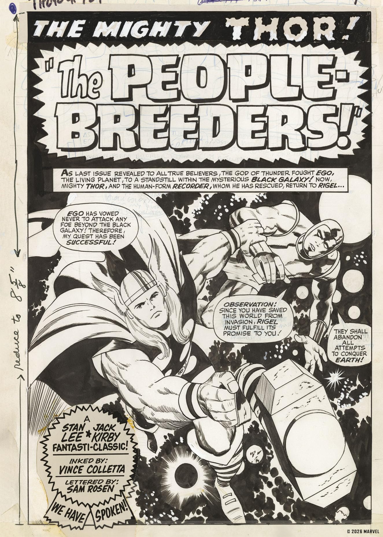 The Art of The Mighty Thor