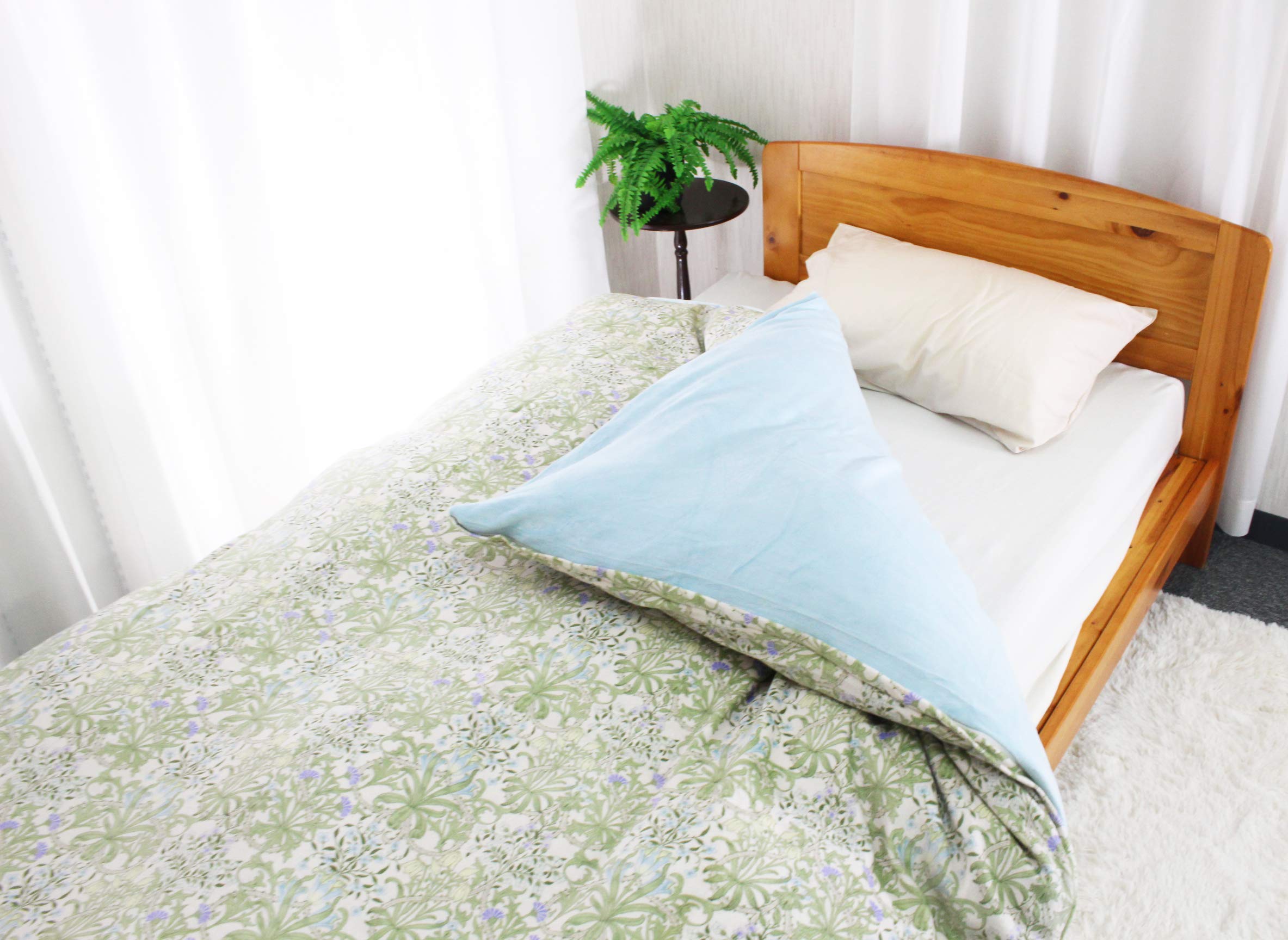 Amazon｜ロマンス小杉 ウォームパイル 掛けふとんカバー V&A ウッド