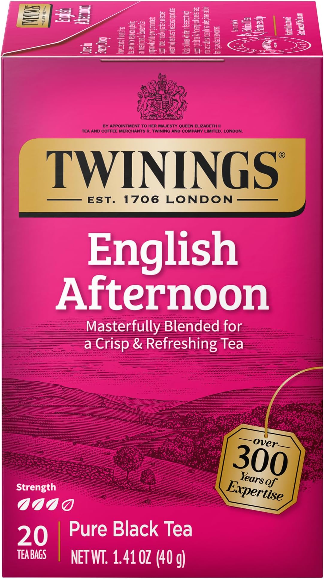 Tea English Afternoon Tea, 20 ct