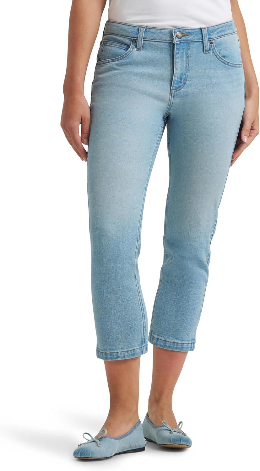 Lee Women's Legendary Straight Capri Jean