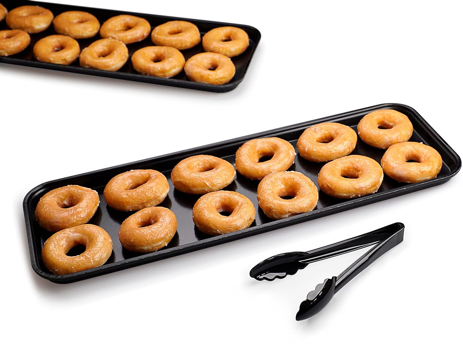 Carlisle FoodService Products 1030FMT309 Foodservice/Market Display Tray, 30", 10-7/16", 3/4", Ebony (Pack of 12)