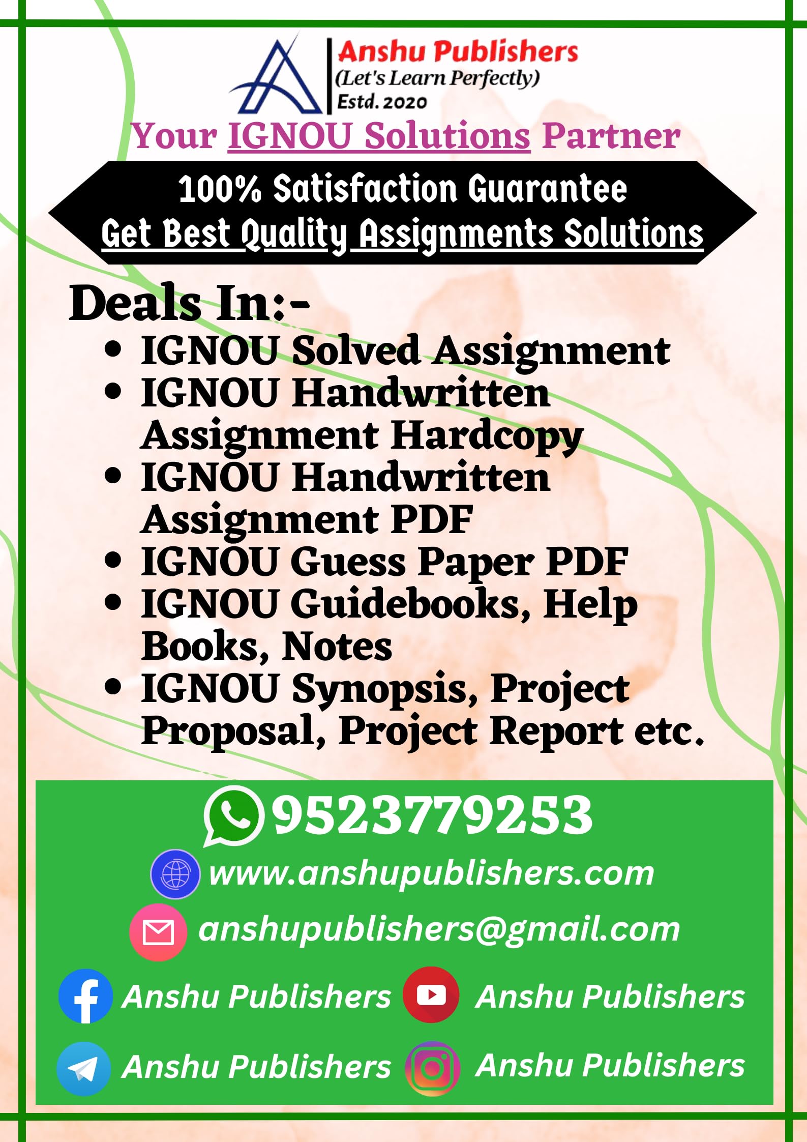 BANC-110 RESEARCH METHODS in English Solved Assignment 2023-2024 for IGNOU Students