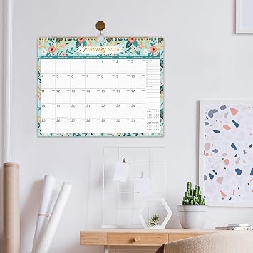 2026 Calendar - 2026 Wall Calendar 12 Month, 14.6 x 11.5, Calendar 2026, Large Wall Calendar 2026 from Jan. 2026 - Dec. 2026, 2026 Hanging Calendar, Twin-Wire Binding, Julian Dates
