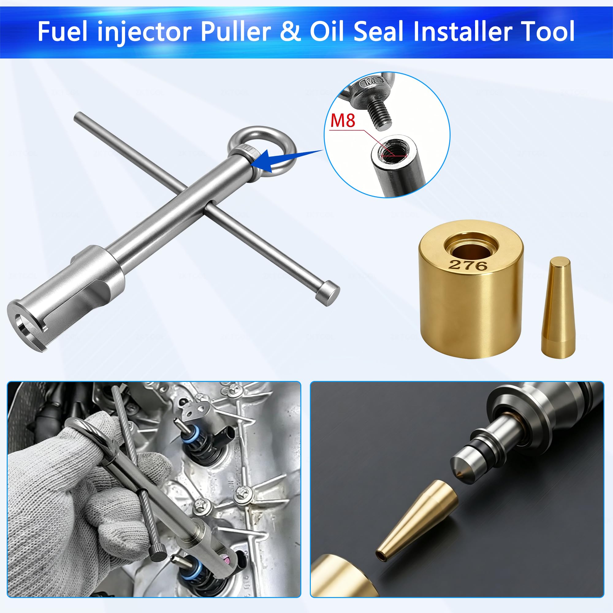 ZKTOOL Outil de pignon de Distribution pour Benz Maybach M276 M278