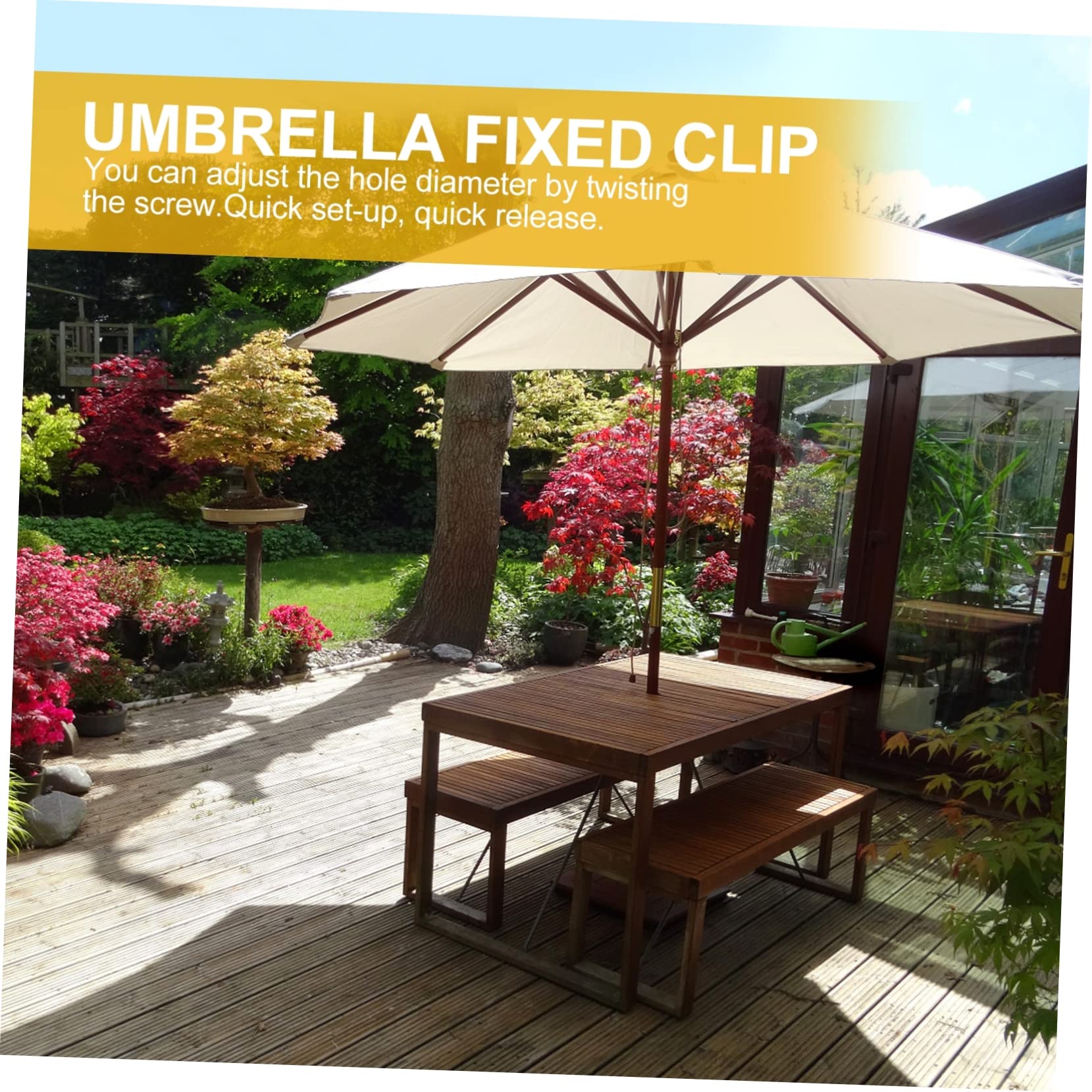 UPKOCH - Embout De Parasol De Terrasse - Pièce De Remplacement Durable Pour Parasols Extérieurs - 13