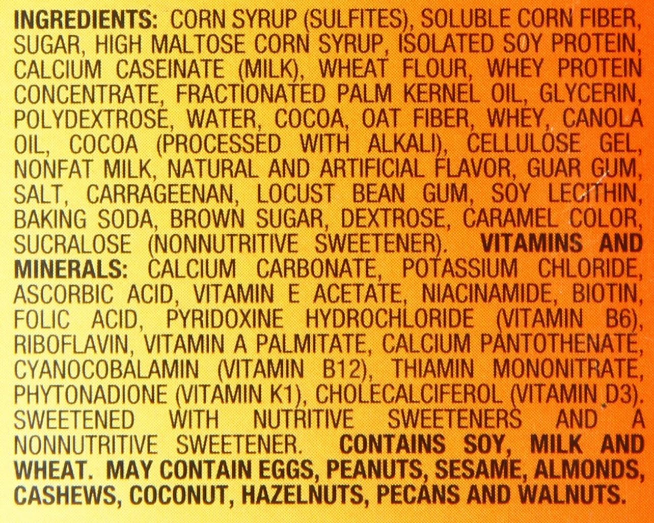 SlimFast Meal Replacement Bars, Chocolate Chip Cookie Dough, 52 Grams, 12 Count
