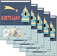 Vista 31 de Tarjeta de boda, con dos aperturas de tira para desgarrar, con ventana de plástico transparente que deja ver dinero, cheques o tarjetas de regalo