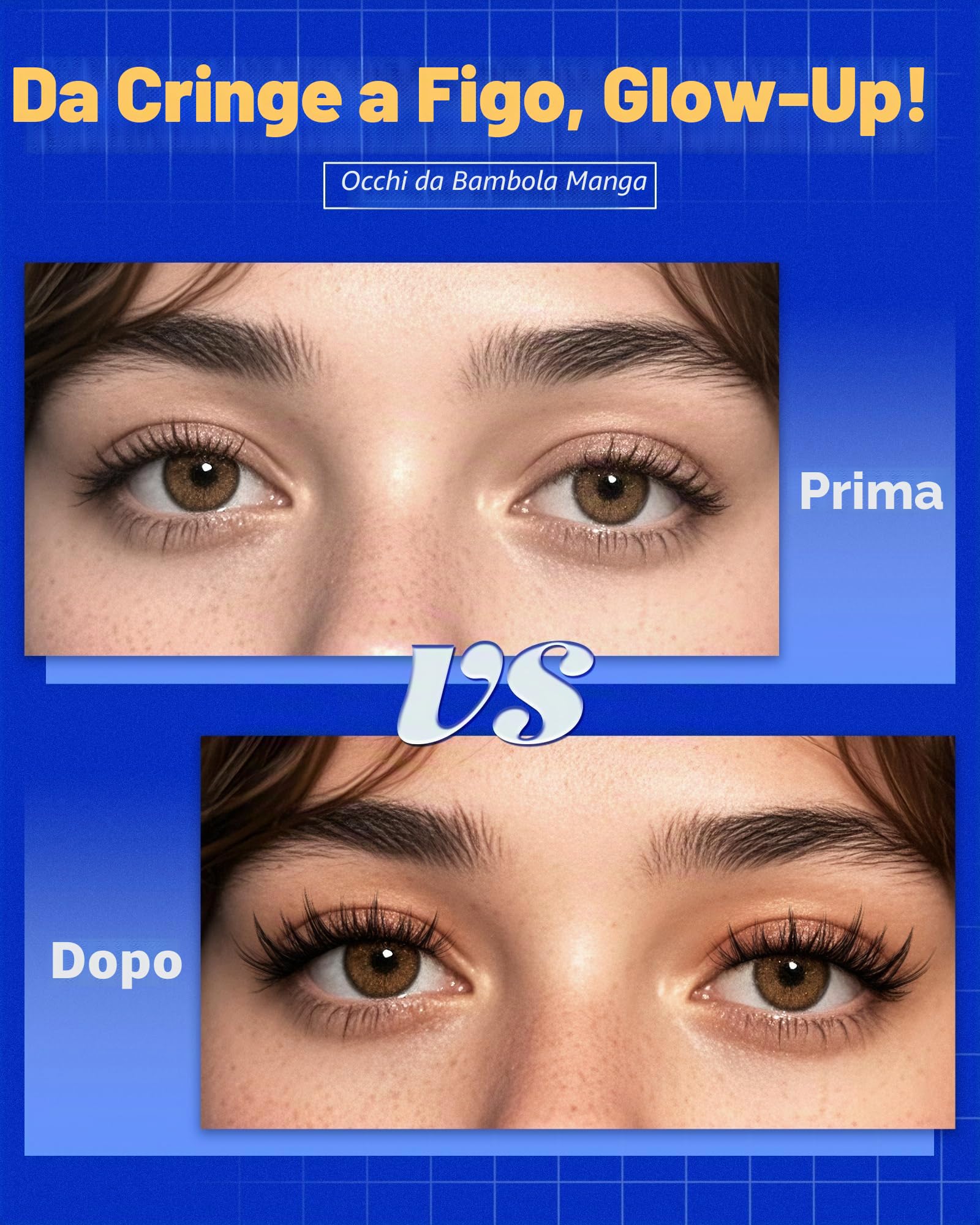 Obeyalash Manga Kit Ciglia Extension, Ciglia Finte Ciuffetti a Grappolo 10mm 11mm 12mm 13mm mix DIY Lashes Cluster con Pinzette (K004)