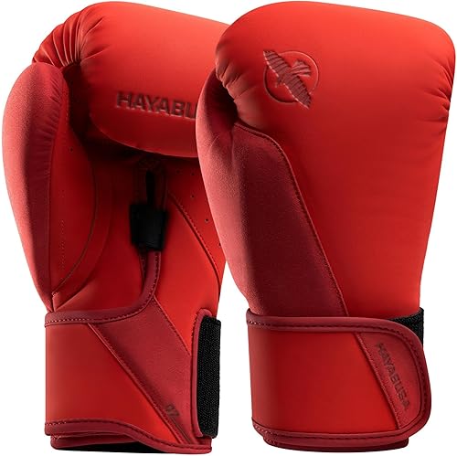 Hayabusa Guantes de boxeo T360 Revolucionaria ergonomía de mano Soporte de muñeca empoderador Cierre de correa simple o doble Entrenamiento,