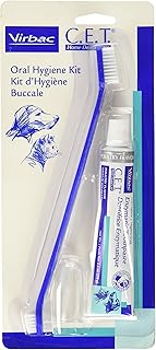 C.E.T. Duel-End Toothbrush, Fingerbrush & Enzymatic Toothpaste Oral Hygiene Kit