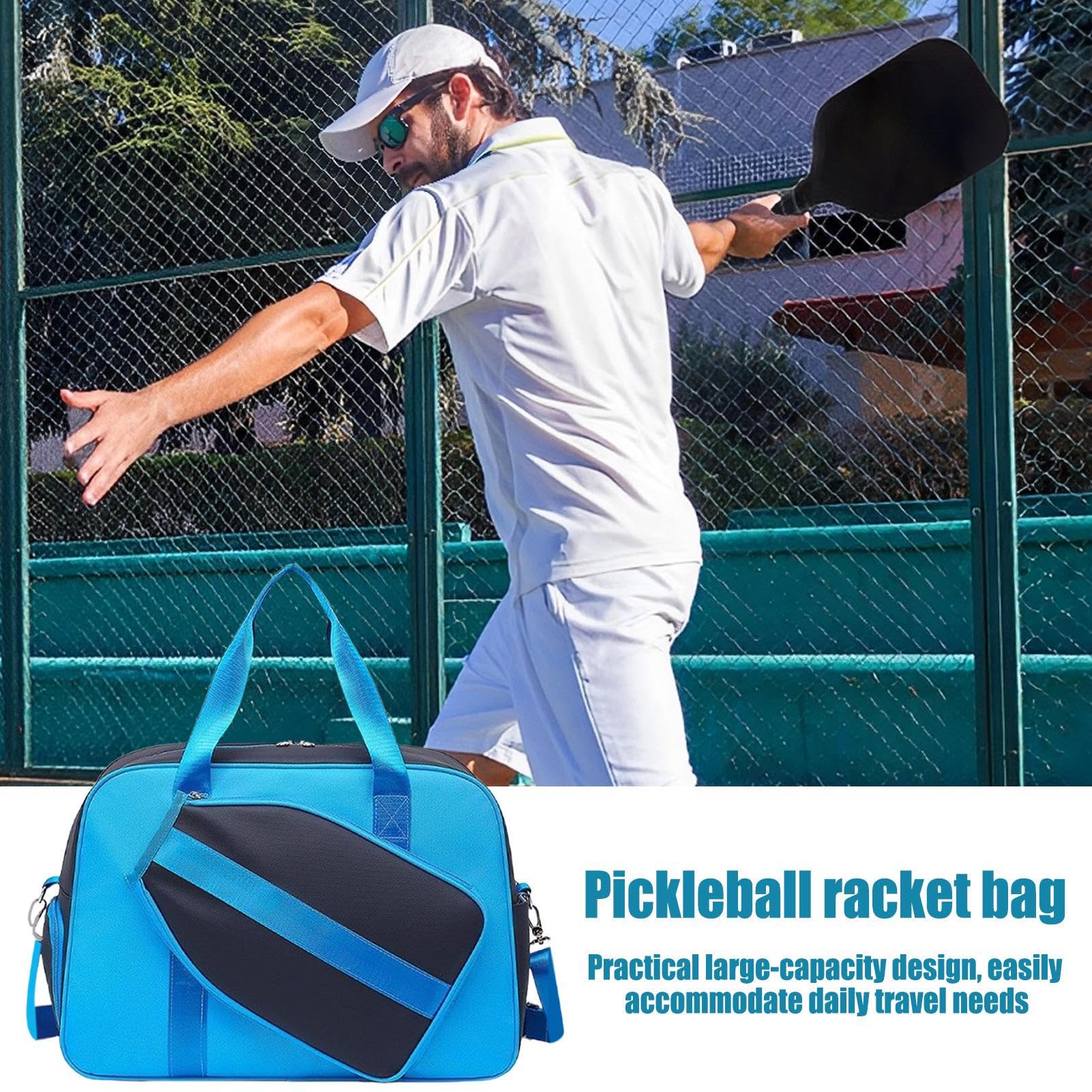 Torba Do Pickleballa Dla Kobiet Torba Do Rakiet Tenisowych Z Przedziałem Na