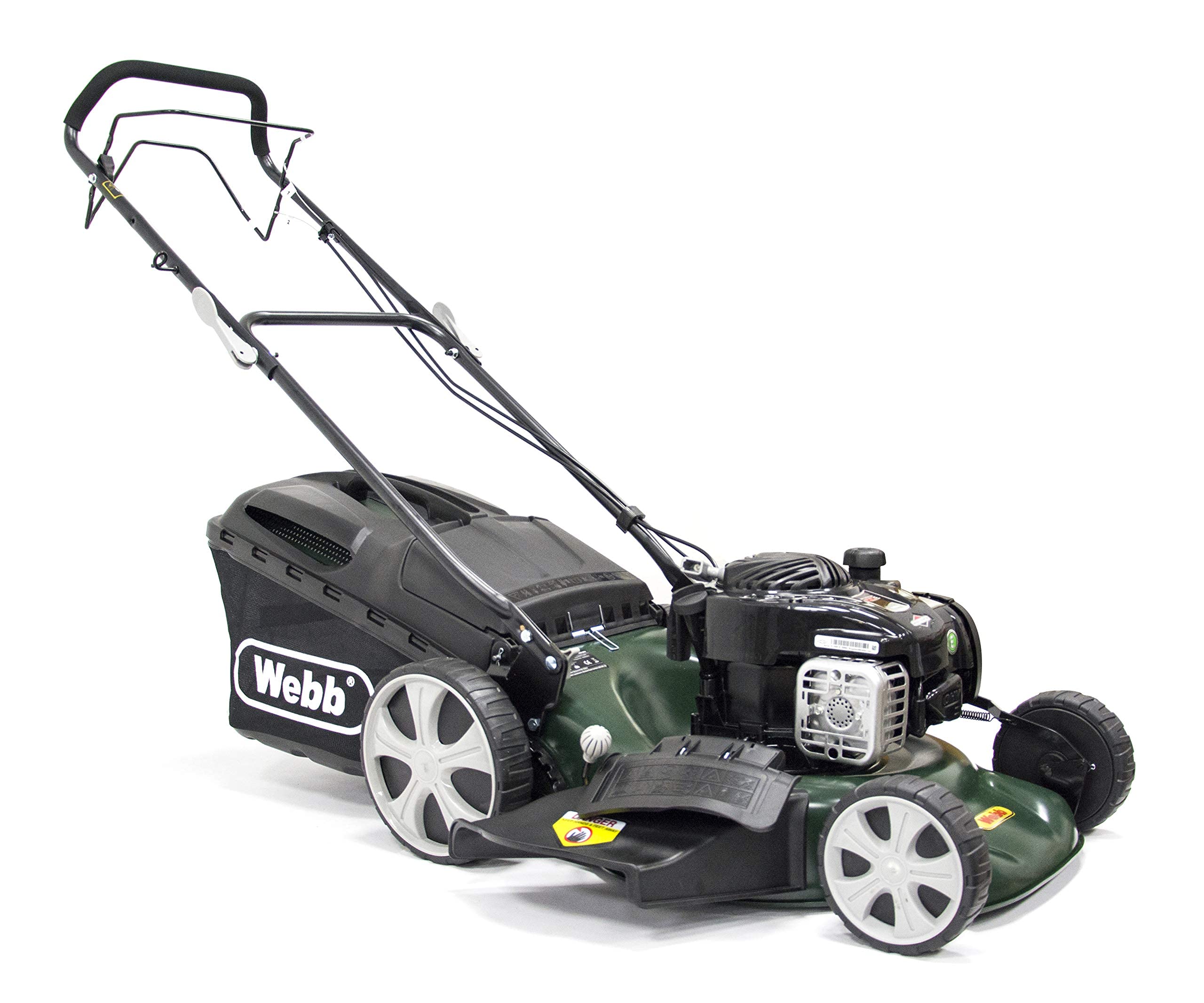 Webb WER18HW ‘Supreme’ Self-Propelled Hi-Wheel Petrol Lawnmower