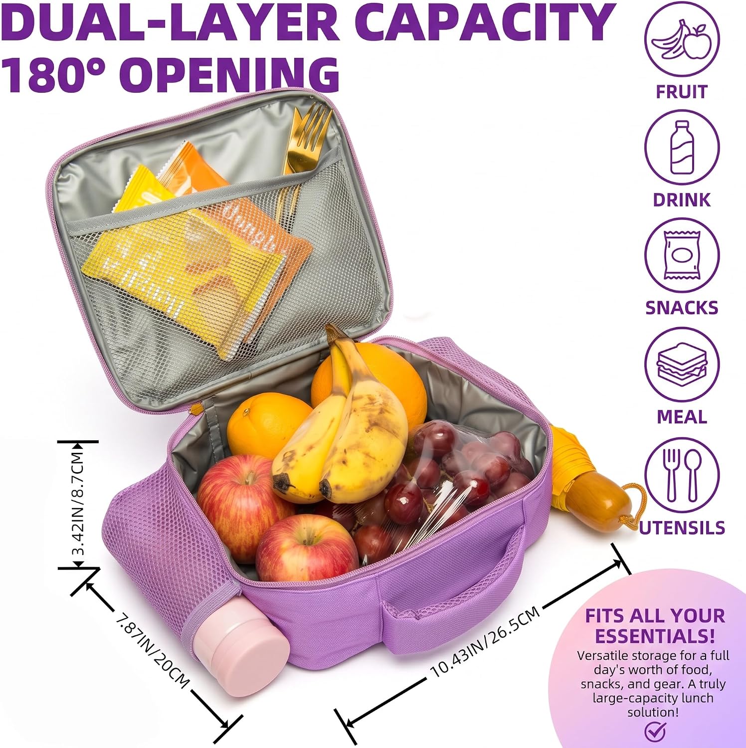 Pvq Kids Insulated Lunch Bag 10
