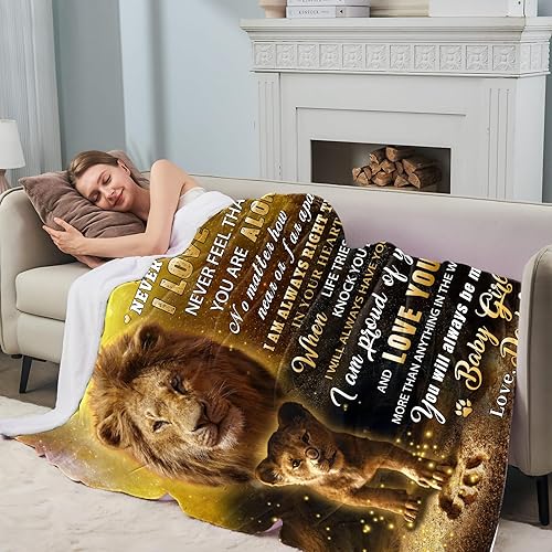 Miniatura 4 de WUTZTIFE Manta de franela para cumpleaños, aniversario, graduación, sofá, dormitorio, 50 x 60 pulgadas