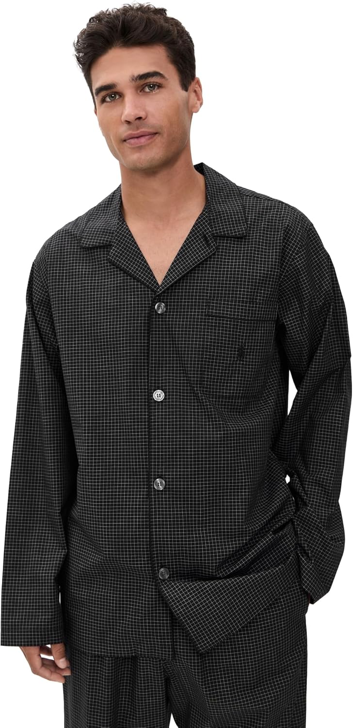 Men's Plaid Pajama Shirt