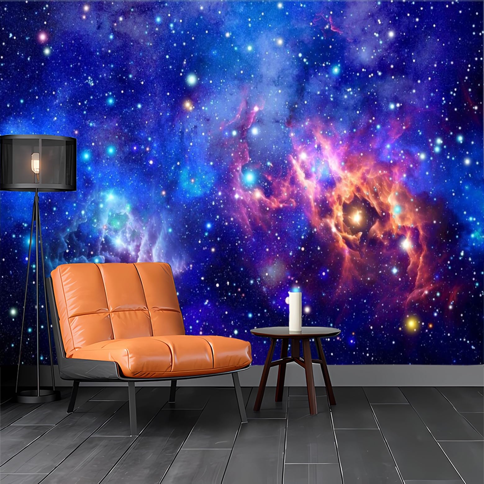 Galaxy Wallpaper For Walls Cosmic Nebula Galaxy Mural Wallpaper In