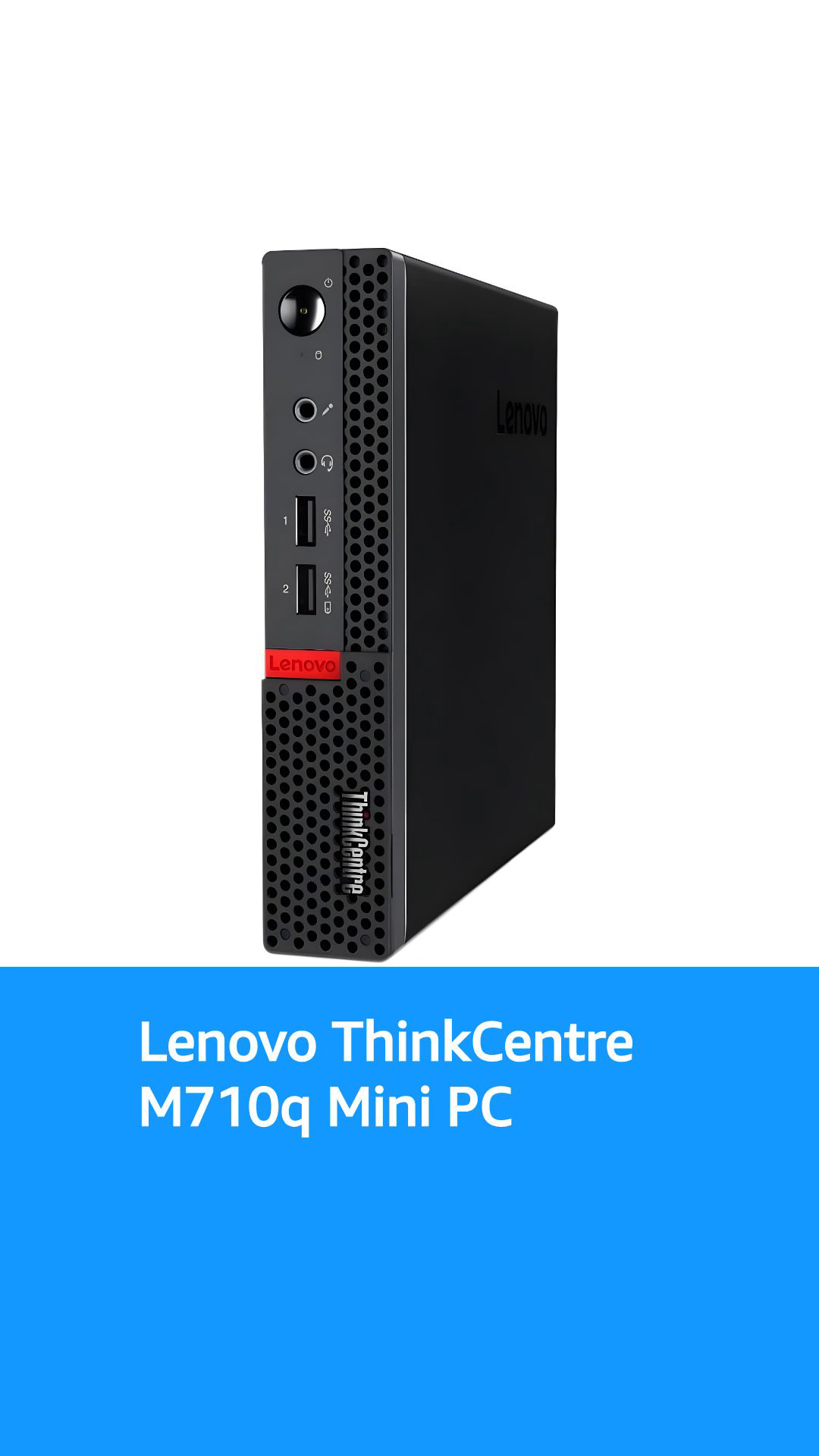 Lenovo ThinkCentre M910q Tiny Desktop Computer Mini PC, Quad Core