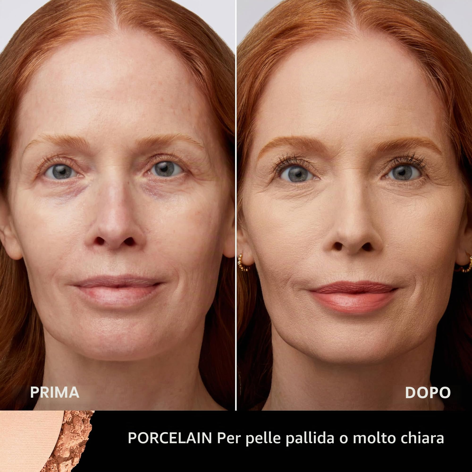 LAURA GELLER NEW YORK Fondotinta in Polvere Baked Double Take – Coprenza Totale, Finish Opaco Traspirante, Fondotinta Coprente a Lunga Tenuta, Formula Anti-Età, Senza Effetto Maschera