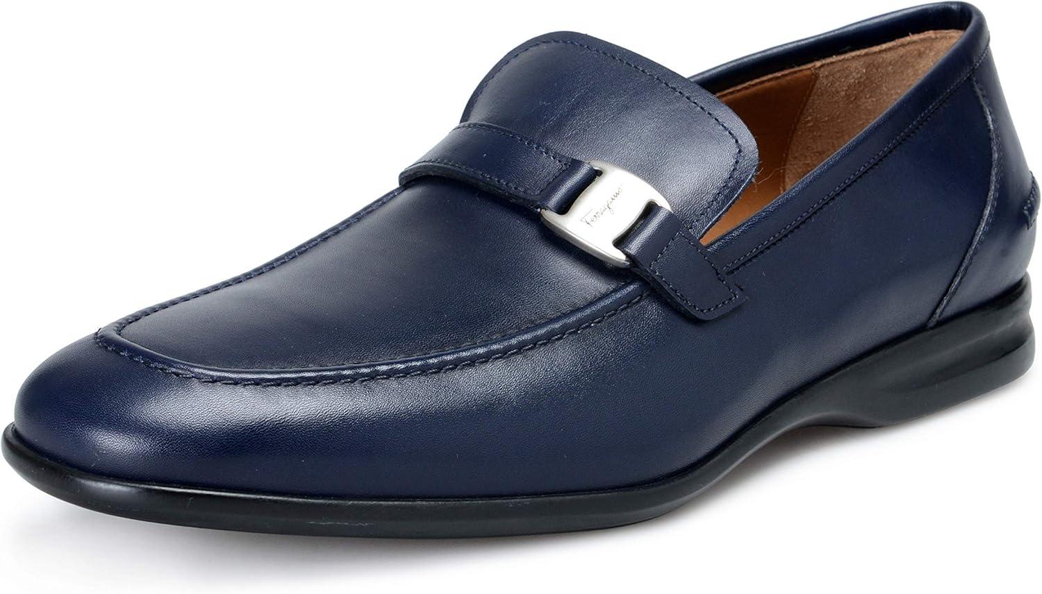 Ferragamo shoes blue Clearance
