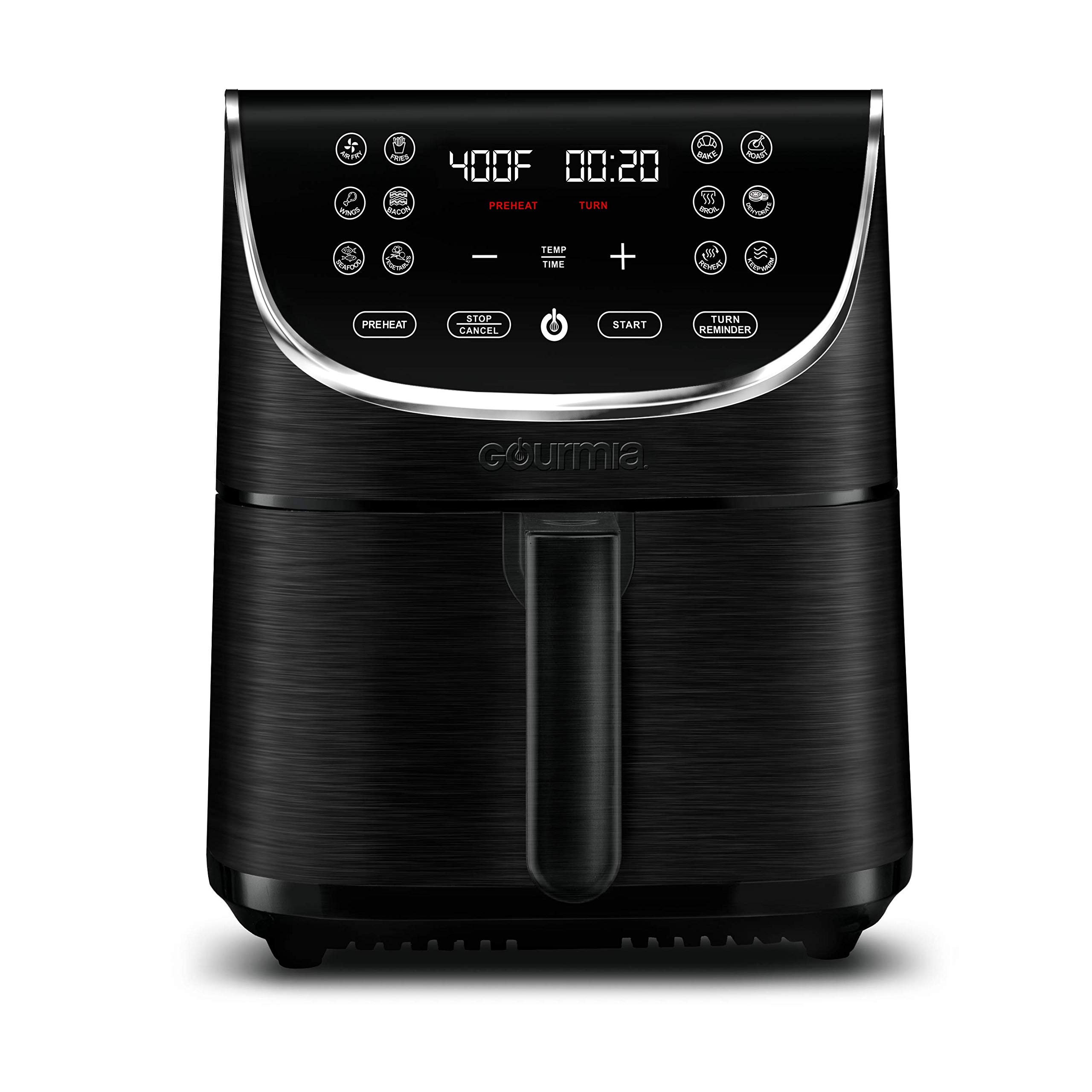 Buy Gourmia Air Fryer Oven Digital Display 7 Quart Large AirFryer
