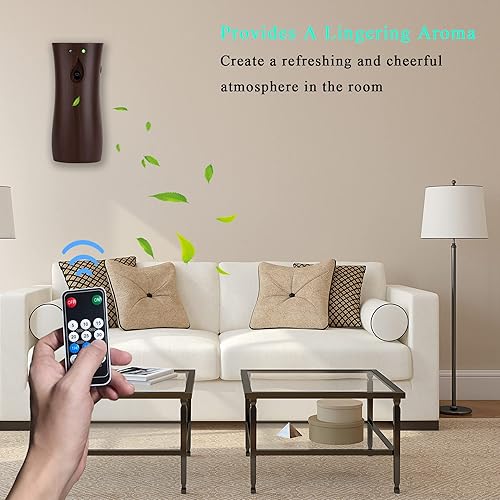 Miniatura 2 de Dispensador automático de fragancias, ambientador en aerosol montado en la pared para oficinas, escuelas, hoteles, hogar, interior, restaurantes,