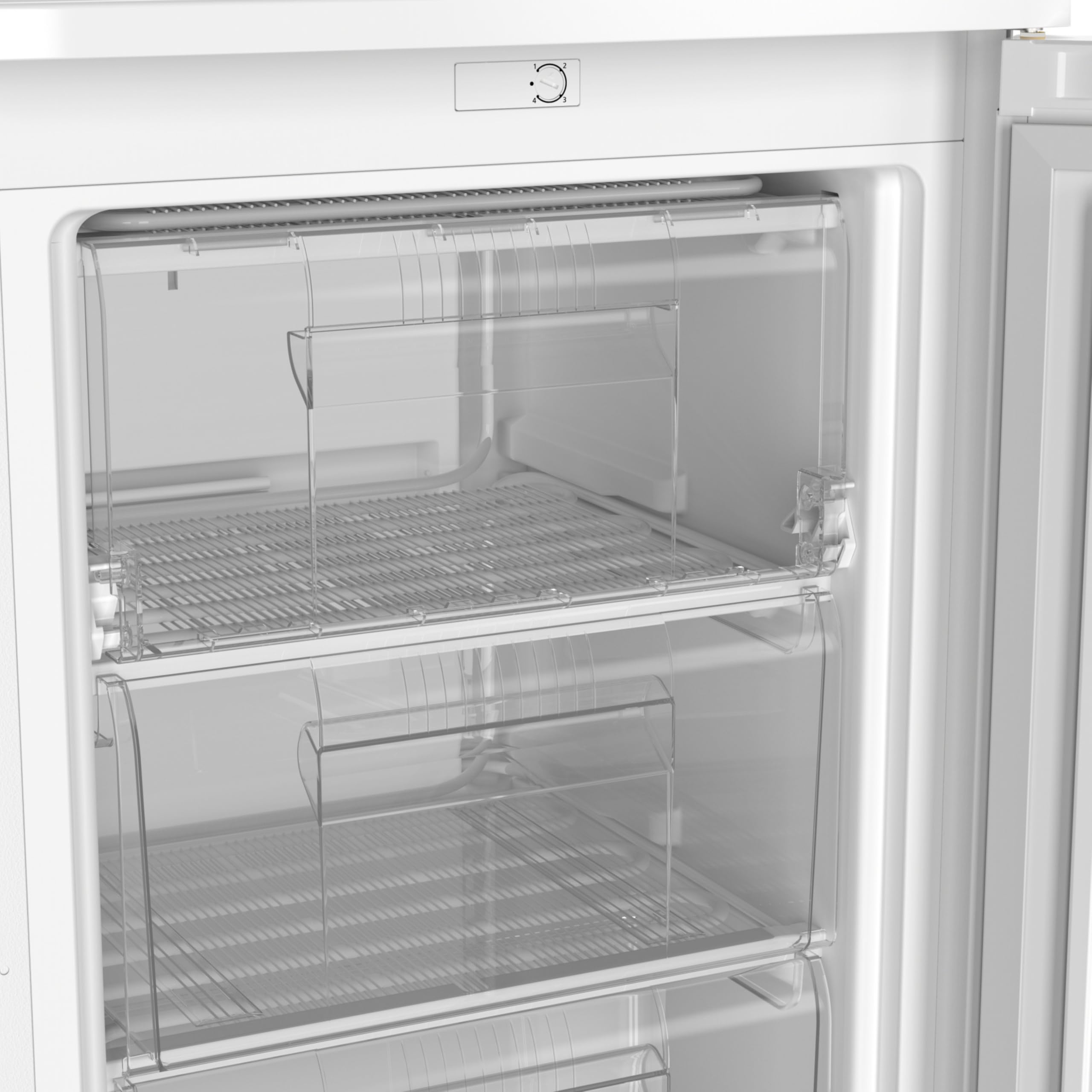 Amica Mini Congélateur 84,5 x 55 x 56 cm 85 L 4 étoiles AGS 3211 W Blanc