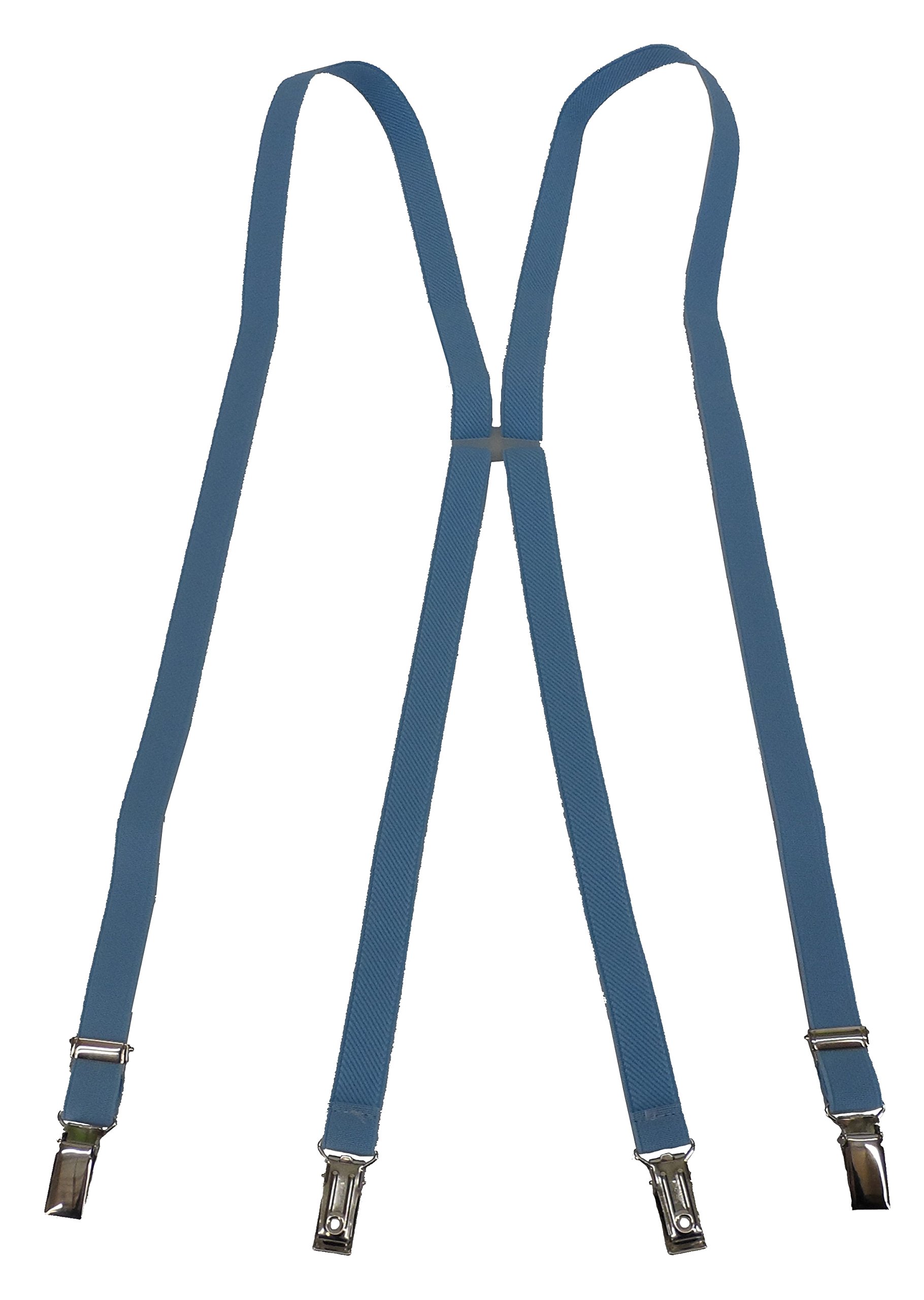 Mazeys Mens 1/2 Inch Braces (Sky Blue)