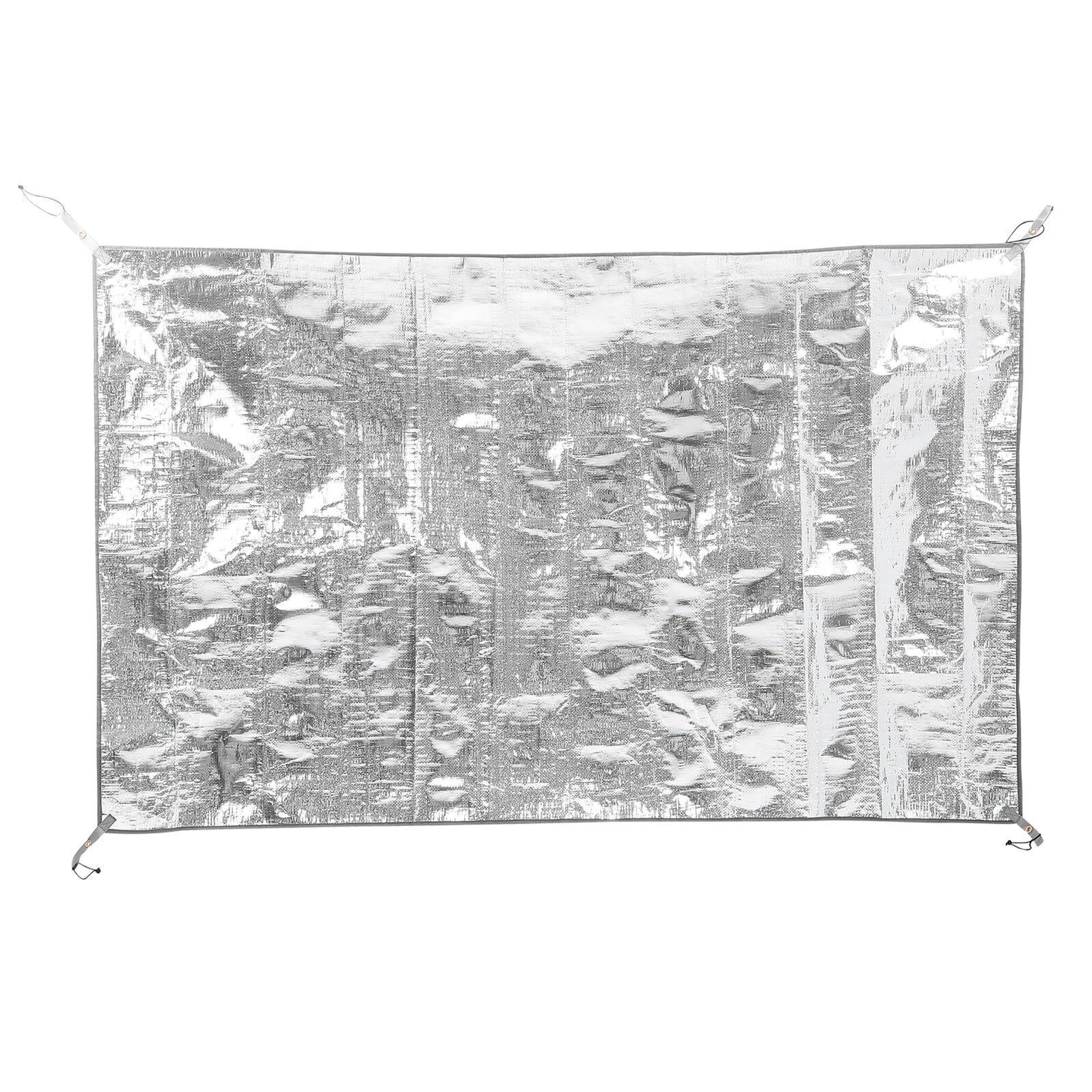 Matelas de sol de camping en aluminium imperméable et épais