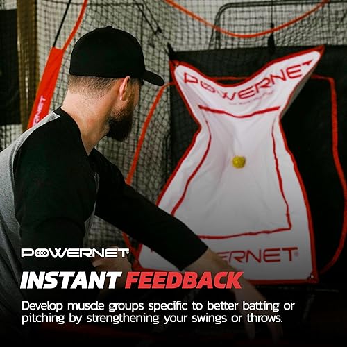 Miniatura 6 de PowerNet Pelotas de entrenamiento de bateo alemán con peso de Márquez de 2.8 pulgadas (paquete de 6)  12 a 20 onzas  Construye fuerza y músculo