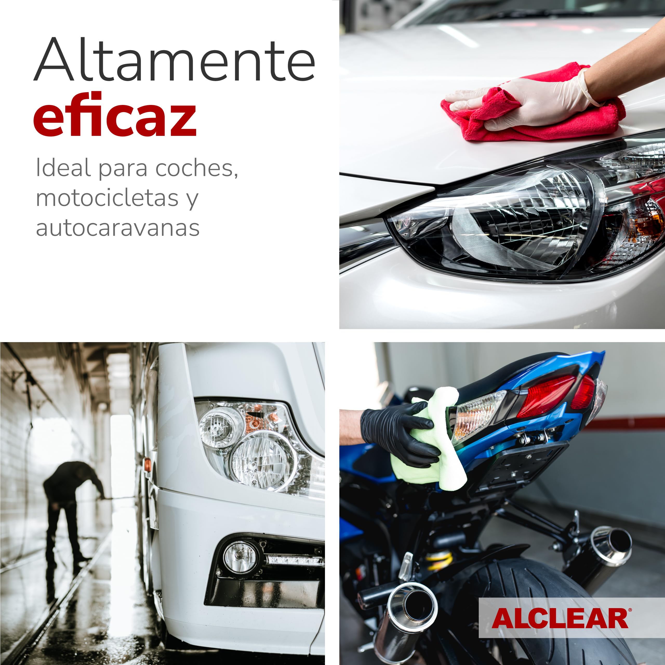 ALCLEAR 721IX Quitainsectos extra para vehículos, 1000 ml