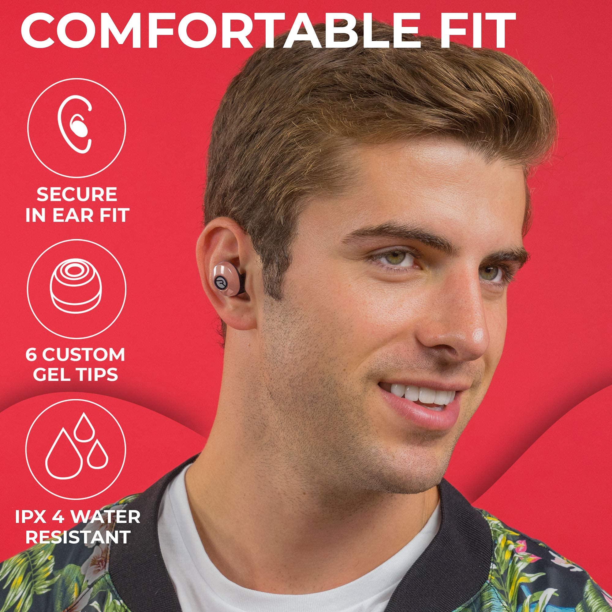 Buy The Everyday Raycon Bluetooth Wireless Earbuds with Microphone