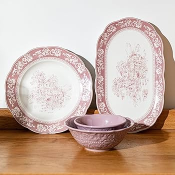 Amazon.com | MDZF SWEET HOME 14 Pieces Dinnerware Set
