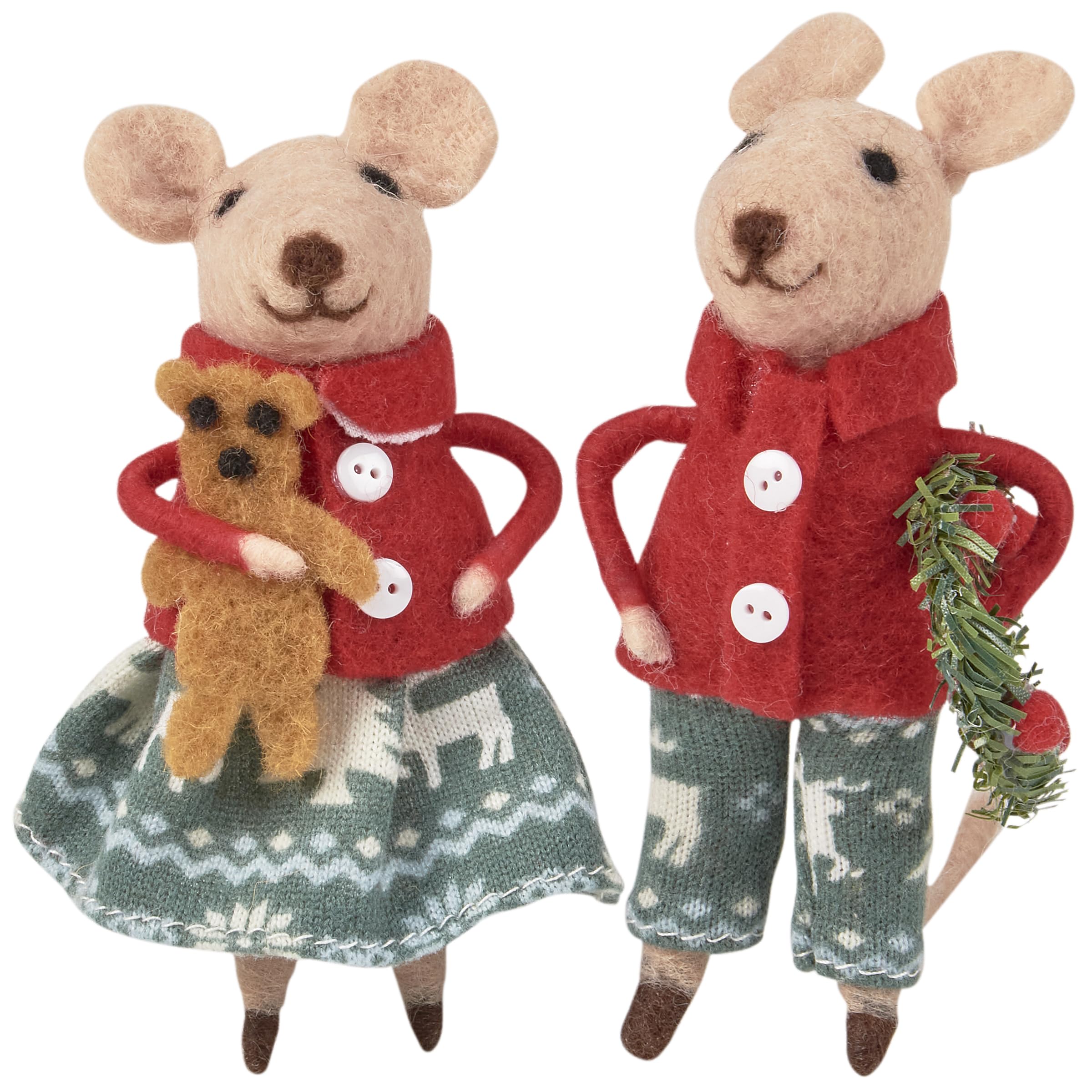 Amazon.com: Primitives by Kathy Christmas Day Mice Collectible