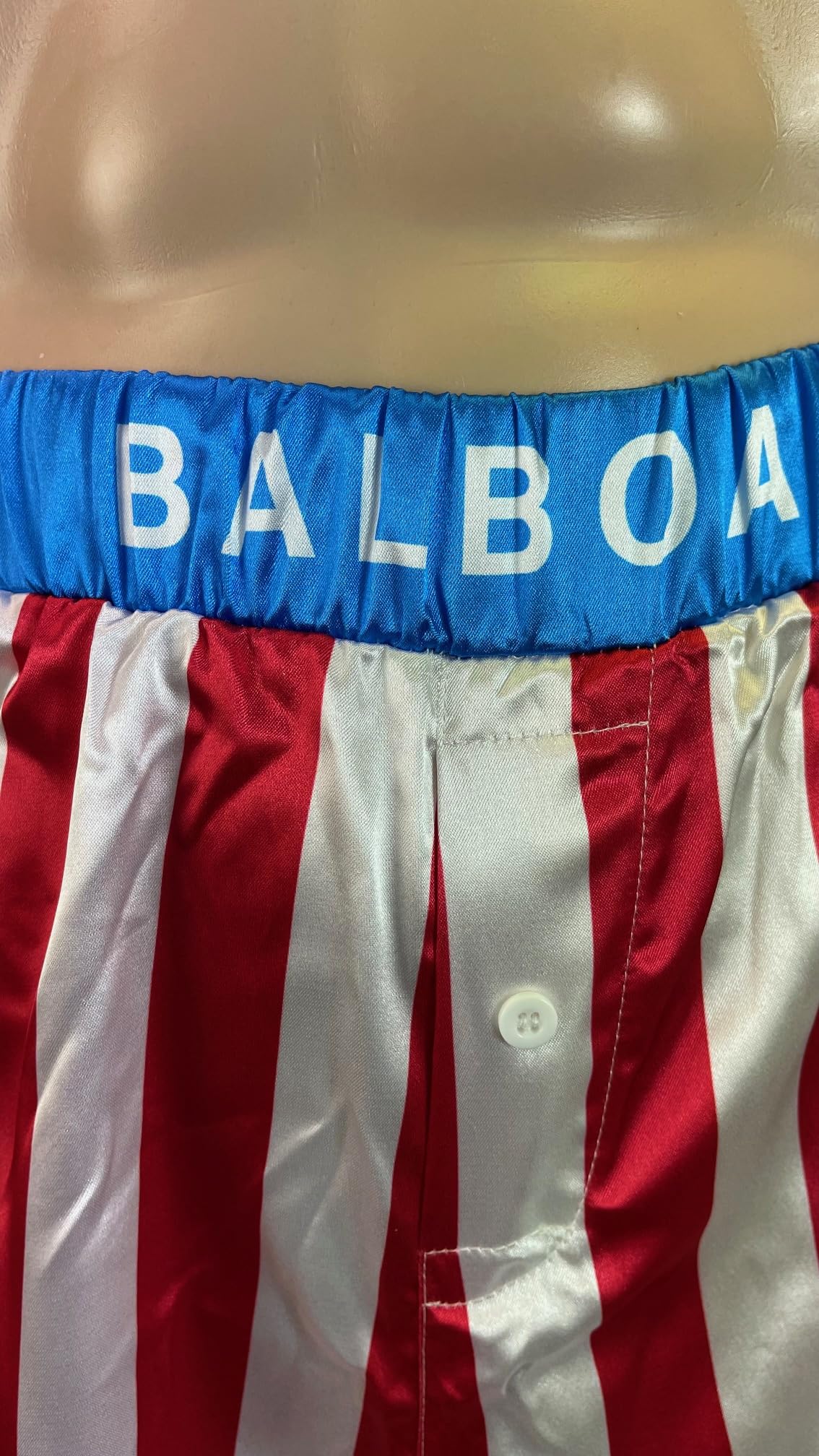 Rocky Balboa - Boxer da uomo con bandiera americana Apollo Movie Boxing