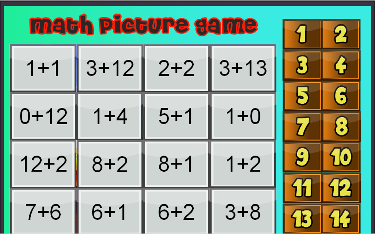 Math Picture Game - App on Amazon Appstore
