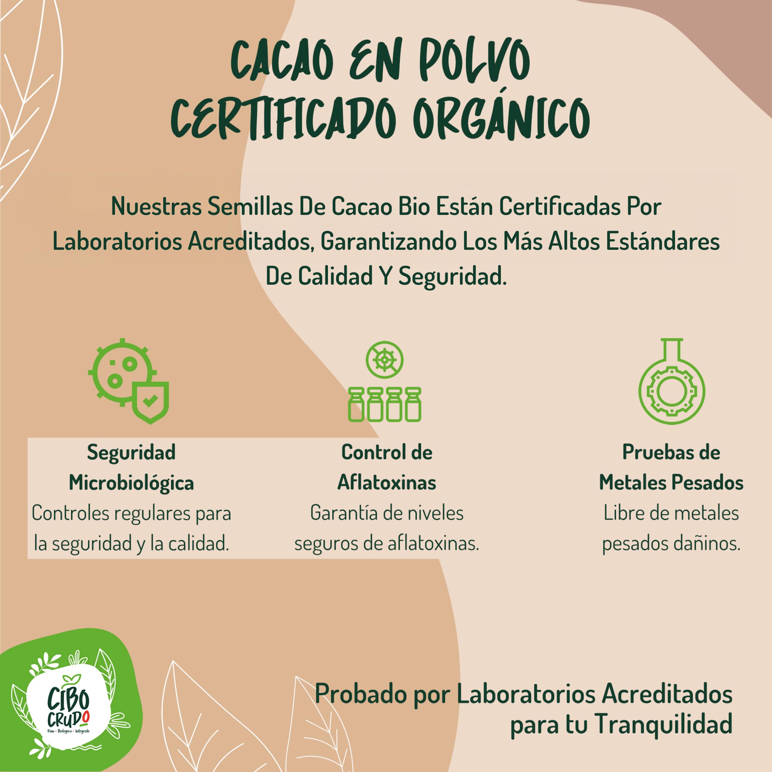 Granos de Cacao Crudo Orgánico 250g - Cacao Puro de Guatemala, Grano o Nibs 100% Natural