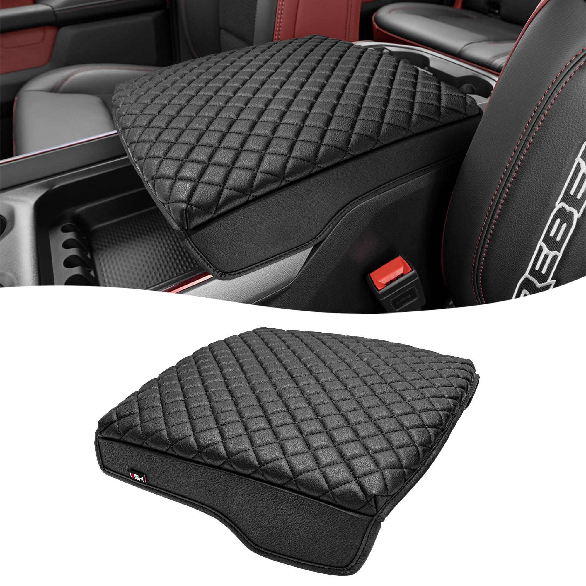 KBH Center Console Armrest Cover for Dodge Ram 1500/2500/3500 2019-2026