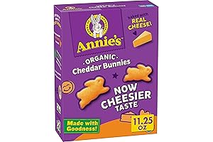 Annie's Organic Cheddar Bunnies Baked Snack Crackers