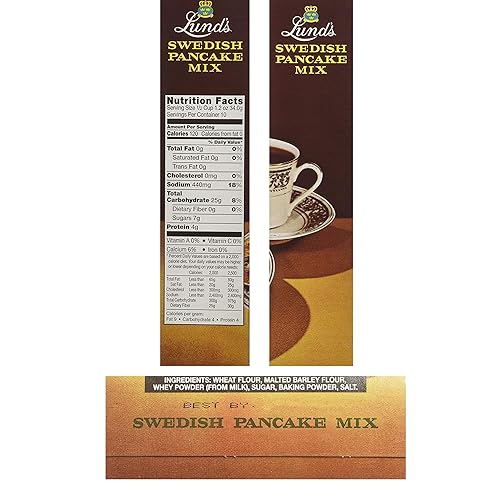 Miniatura 2 de Lunds Mezcla para panqueques, sueco, 12 onzas