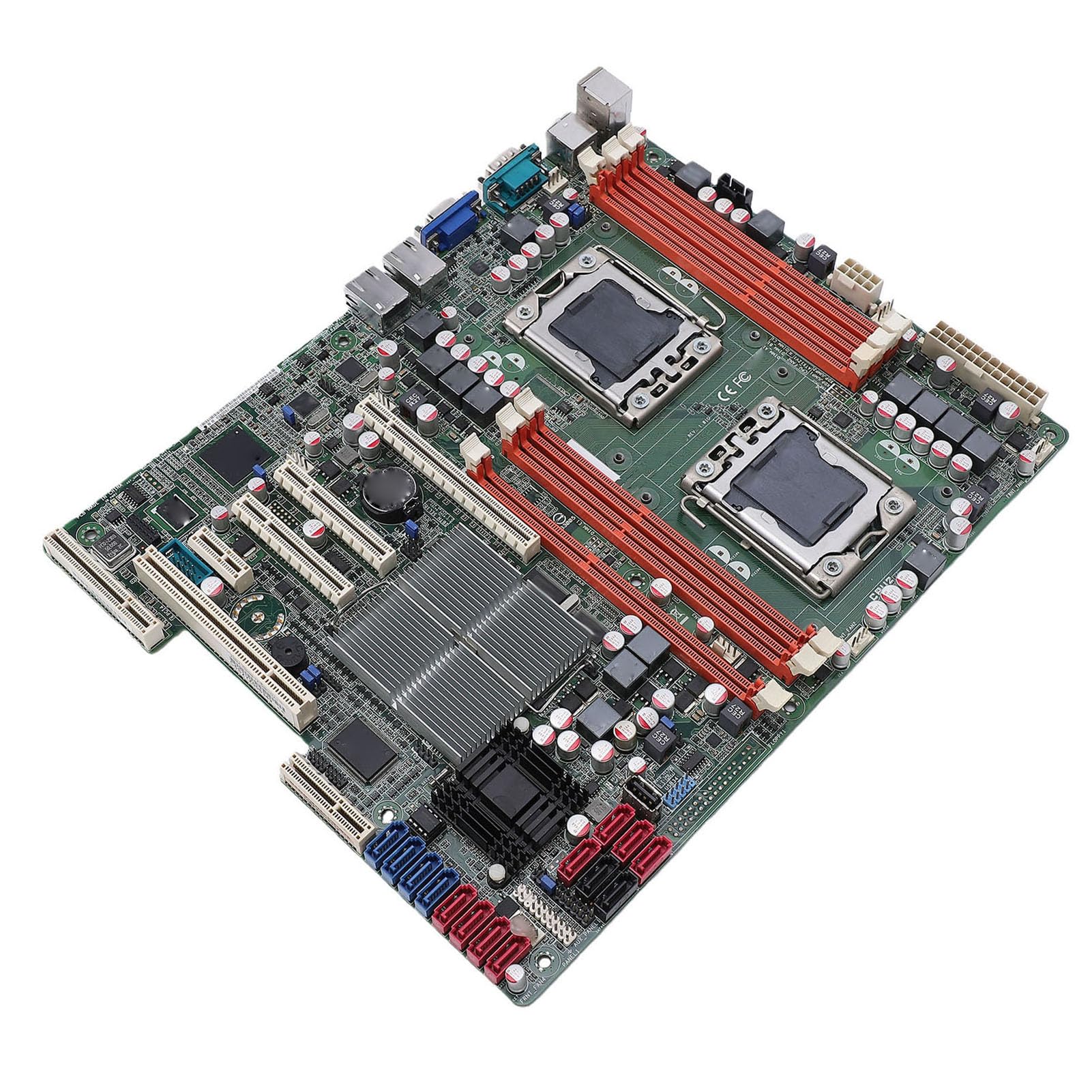 Płyta Główna do Gier ATX, Dwa Gniazda LGA 1366 Obsługujące Procesory z Serii 5500, Trzykanałowa pamięć DDR3 24 GB, do Wirtualizacji Zarządzanie Bazami Danych Nauka