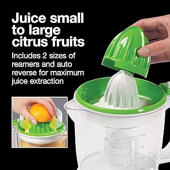 Proctor Silex Electric Citrus Juicer with 34 oz Pitcher