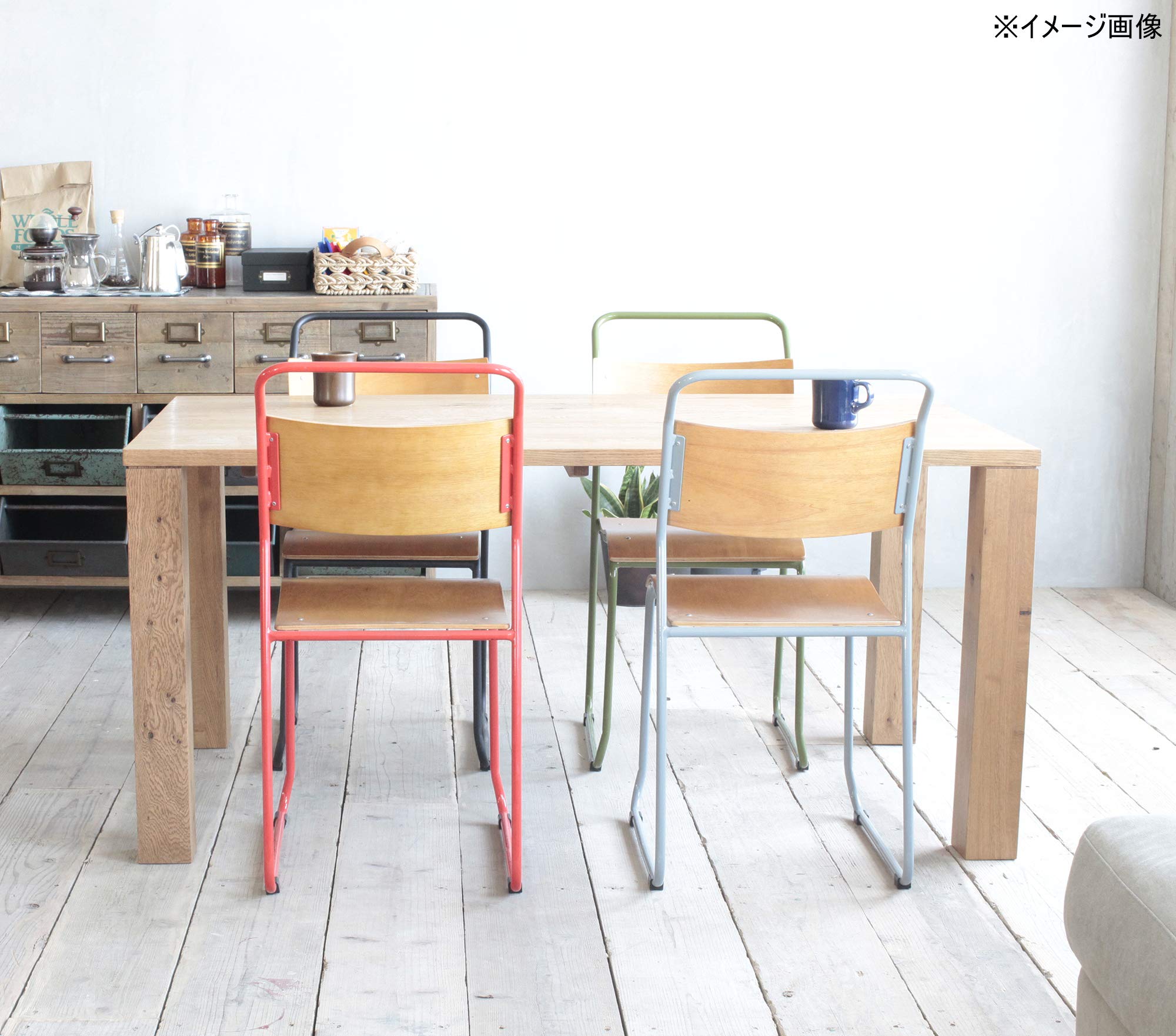 クラッシュゲート ダイニングテーブル 椅子4脚