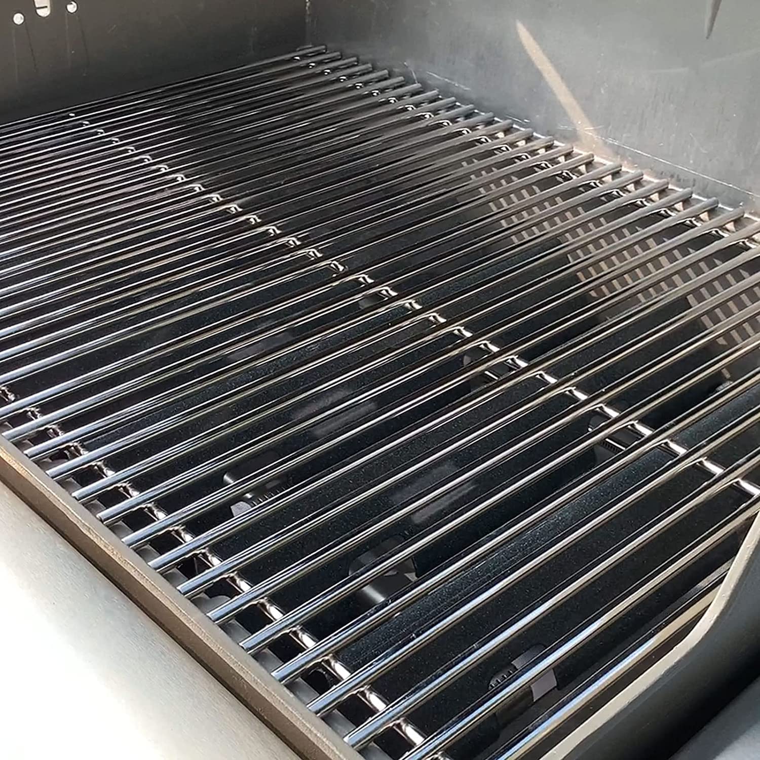 7639 Griglia per Weber Spirit I & II E/S 310, 320, 330 (con pomelli anteriori), Spirit 700, 900, Genesis Silver/Platinum/Gold B&C, ricambio in acciaio inox per Weber 7638 7525 7527