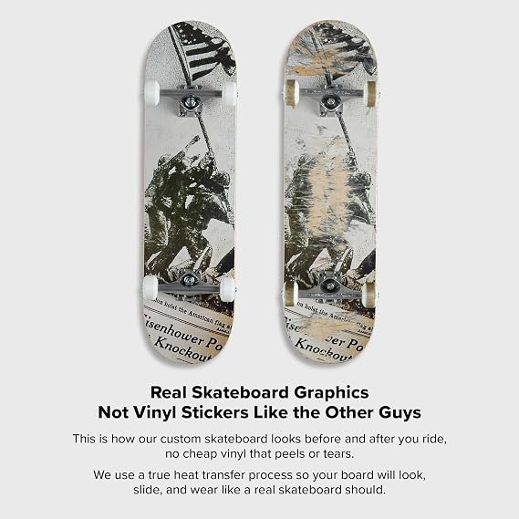 [CCS] Custom Mini/Kids Skateboard Deck | Full Image Upload | 7.00