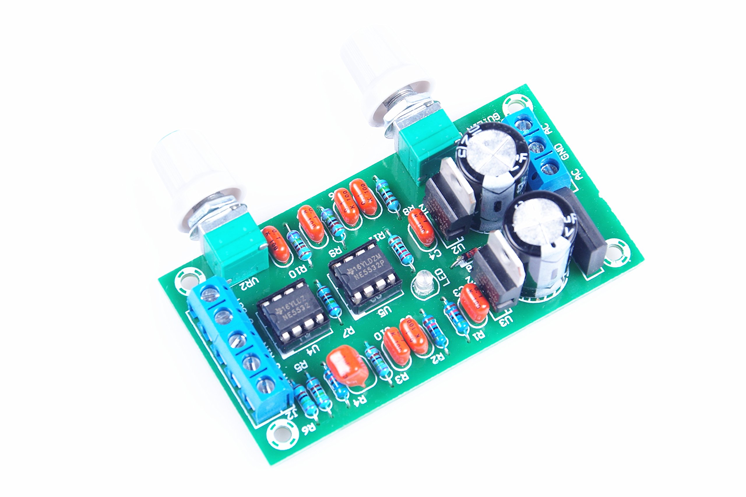 KNACRO NE5532 LowPass Board Filter preamp Board Subwoofer Cannon Pitch