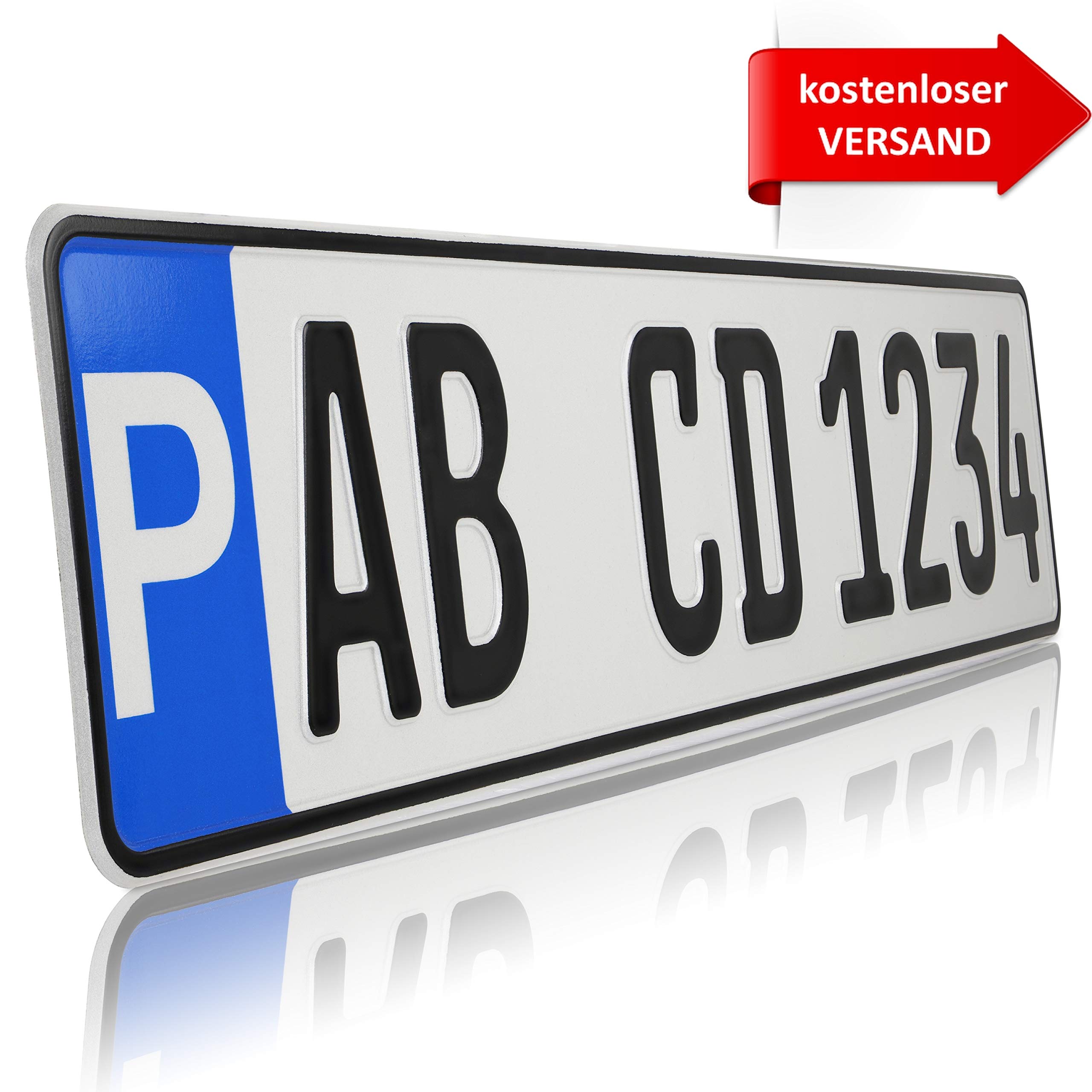 TEILE-24.EU Malinowski 1 x Parking Licence Plate | Parking Sign | Choice Plate