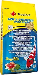 Tropical Ração Para Peixes Koi&Goldfish Basic Sticks 4Kg Para Peixes