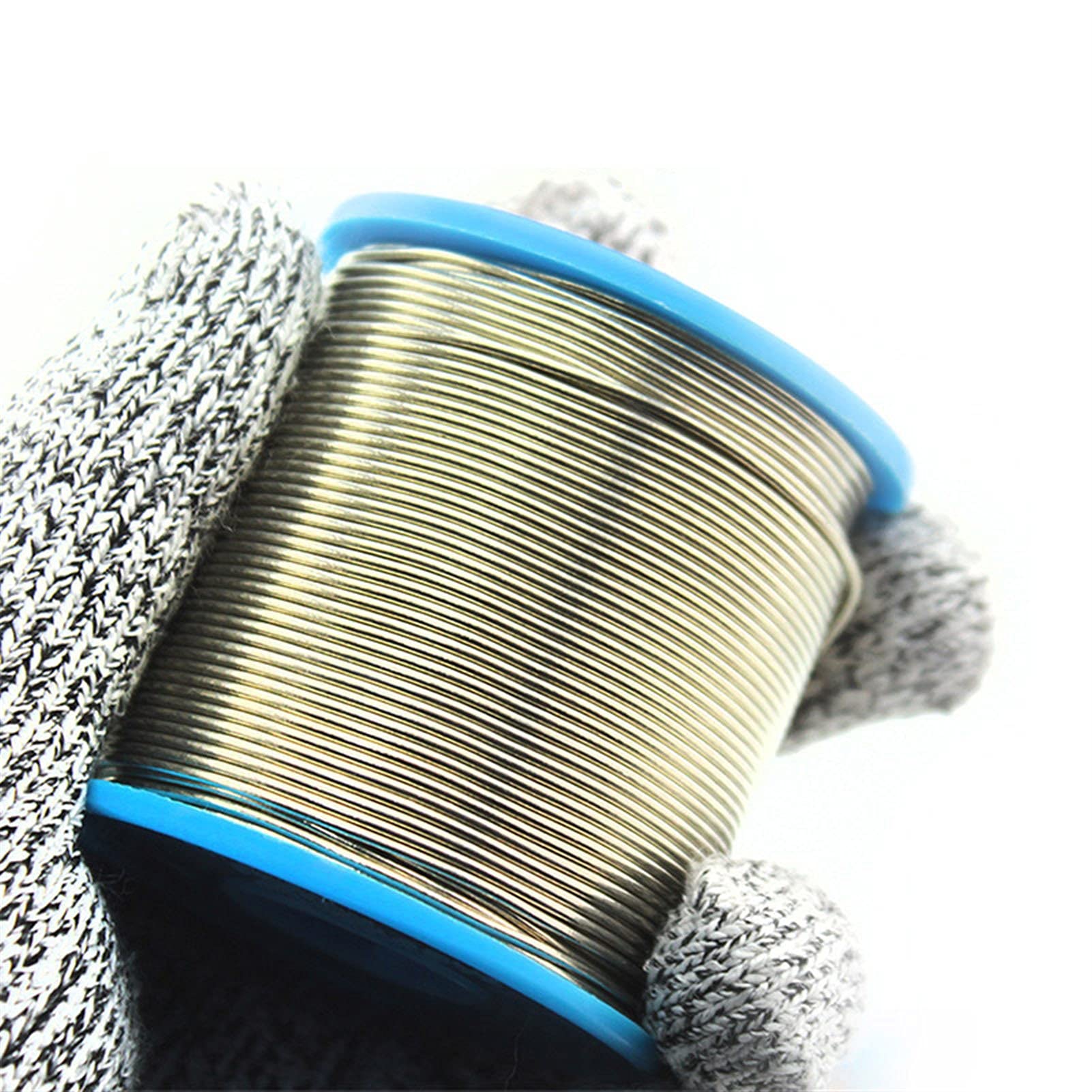 Temhyu Shuxiang-Solder Wire Low Temperature Solder Wire, Sn42%, Bi58%, 0.3/0.4/0.5/0.6Mm/0.8Mm, Lead-Free Good Corrosion Resistance (Diameter : 0.8Mm)